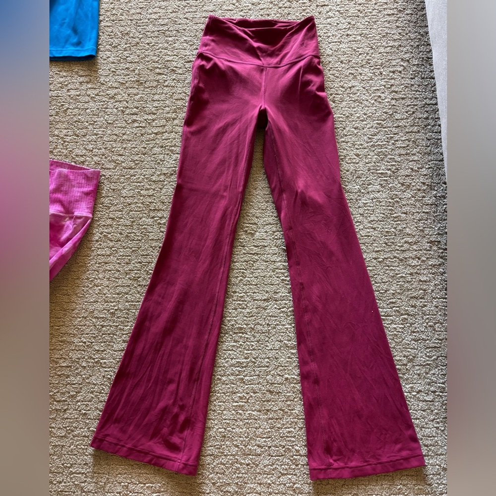 lululemon athletica Magenta Leggings
